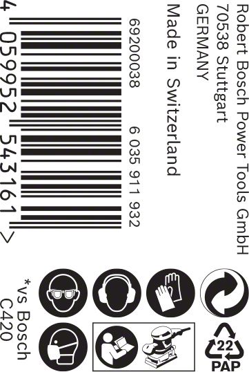 EXPERT C470 rolna brusnog papira za ručno brušenje od 115 mm x 50 m, G 60 | 2608900978 - Slika 3