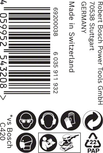 EXPERT C470 rolna brusnog papira za ručno brušenje od 115 mm x 50 m, G 180 | 2608900982 - Slika 3