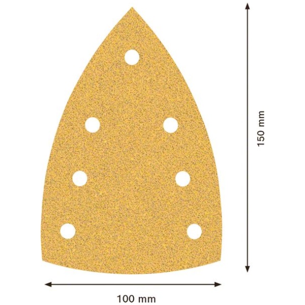 Komplet EXPERT C470 brusnih papira 100 x 150 mm, G 60/120/180, 10 komada | 2608901675 - Image 4