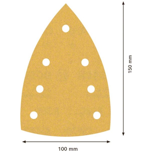 EXPERT C470 brusni papir 100 x 150 mm, G 180, 50 delova | 2608901644 - Image 4