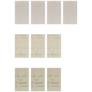 Komplet EXPERT M480 brusnih mreža od 80 x 133 mm, 10 delova | 2608901205