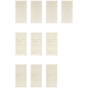 Komplet EXPERT M480 brusnih mreža od 93 x 186 mm, 10 delova | 2608901206