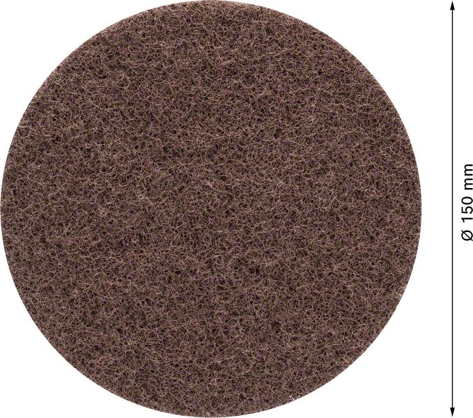 EXPERT N880 disk od filca za rotacione brusilice od 150 mm, grubi, 5 kom.Bosch | 2608901388 - Slika 3