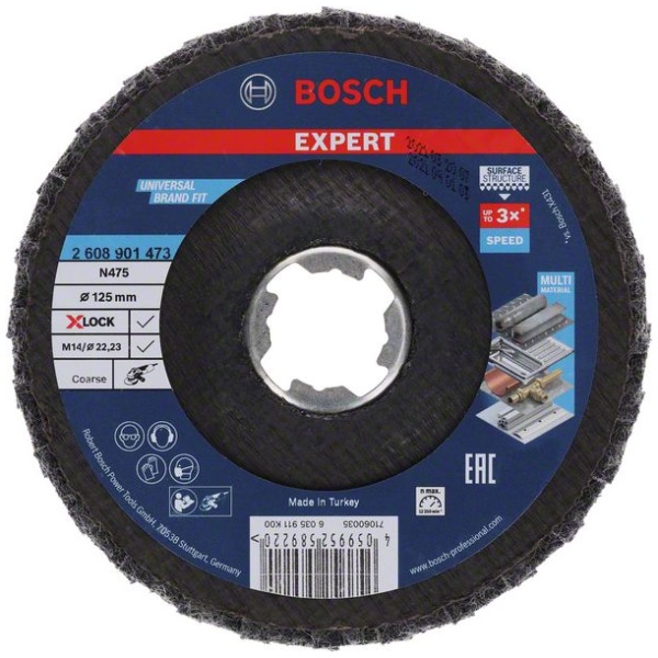 EXPERT N475 SCM X-LOCK ploča, 125 mm, gruba | 2608901473 - Image 2