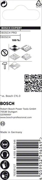 EXPERT 12x200x250 mm CYL-9 MultiConstruction burgija Bosch | 2608901486 - Slika 3