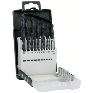 19-delni set burgija za metal HSS-R DIN 338 od 1mm do 10mm Bosch | 2609255131