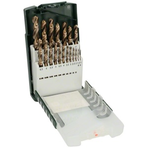 19-delni set burgija za metal HSS-Co, DIN 338 od 1mm do 10mm Bosch | 2609255133