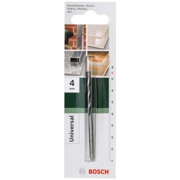 Bosch Višenamenska burgija prečnik 4,0 mm; dužina 75 mm | 2609255471 - Image 2