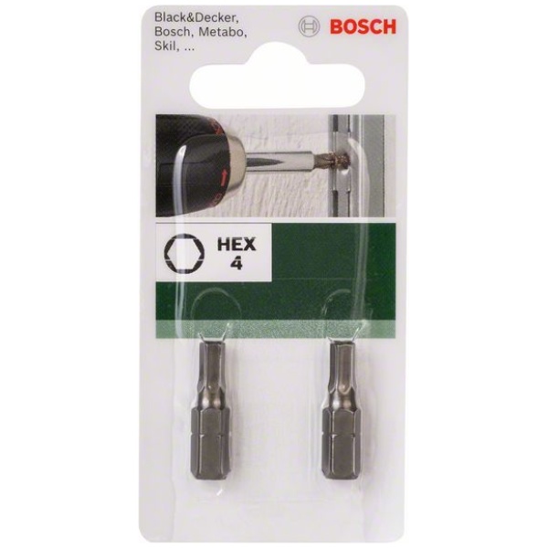 Bosch Bit / inbus odvrtača Standard HEX 4mm | 2609255950 - Image 2