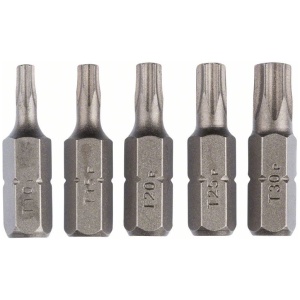 Bosch 5-delni set bitova odvrtača Standard za šrafove sa unutrašnjim Torx prihvatom (T) | 2609255970