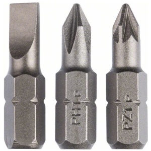 3-delni set bitova odvrtača Standard, mešani (S, PH, PZ) Bosch | 2609255974