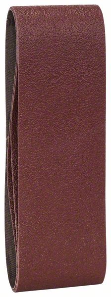 Bosch 3-delni set brusnih traka za tračne brusilice, crveni kvalitet P60 | 2609256188