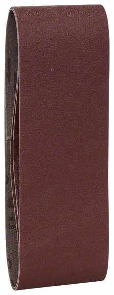 Bosch 3-delni set brusnih traka za tračne brusilice, crveni kvalitet P100 | 2609256190