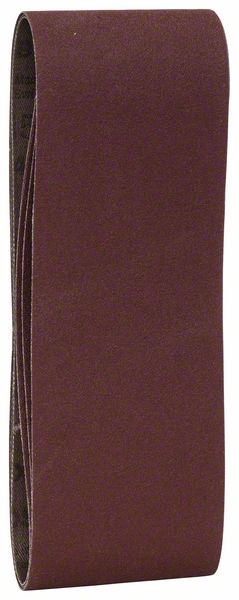 Bosch 3-delni set brusnih traka za tračne brusilice, crveni kvalitet P150 | 2609256202