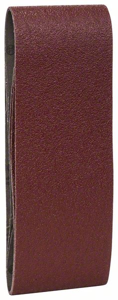 Bosch 3-delni set brusnih traka za tračne brusilice, crveni kvalitet P40 | 2609256225