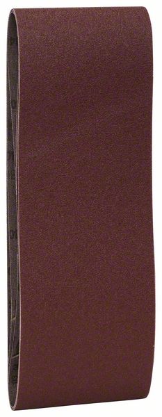 Bosch 3-delni set brusnih traka za tračne brusilice, crveni kvalitet P80 | 2609256226