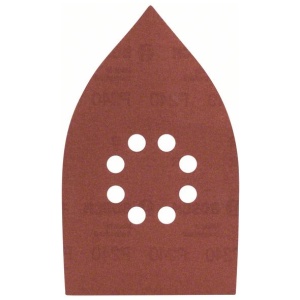 5-delni set brusnih listova za multi-brusilice Granulacija 240 Bosch | 2609256A78