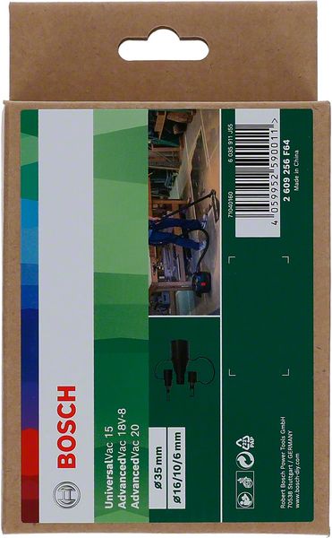 Bosch Papučice za napumpavanje/ispumpavanje, 3 dela | 2609256F64 - Slika 2