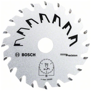 List kružne testere Bosch Precision za drvo 85 x 15 x 1,1 mm, 20Z | 2609256D81