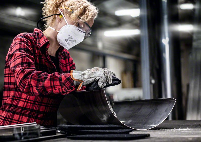 EXPERT N880 podloga od filca za ručno brušenje od 152 x 229 mm, srednja S | 2608901213 - Slika 3