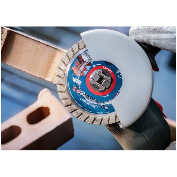 EXPERT MultiMaterial X-LOCK Diamond Cutting Disc 115 x 22.23 x 2.4 x 12 mm | 2608901596 - Image 7