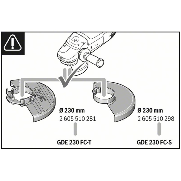 Sistemski pribor GDE 230 FC-S Professional | 1600A003DL - Image 2