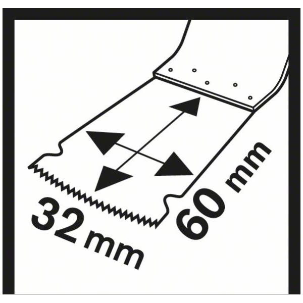 StarlockPlus HCS list testere za uranjanje PAIZ 32 EPC Wood60 x 32 mm | 2609256D55 - Image 5