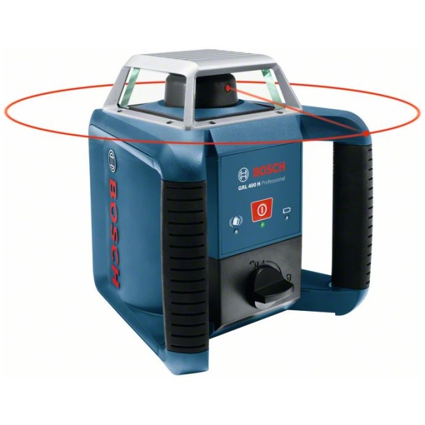 Bosch GRL 400 H Rotacioni laser + LR 1 prijemnik u koferu | 0601061800