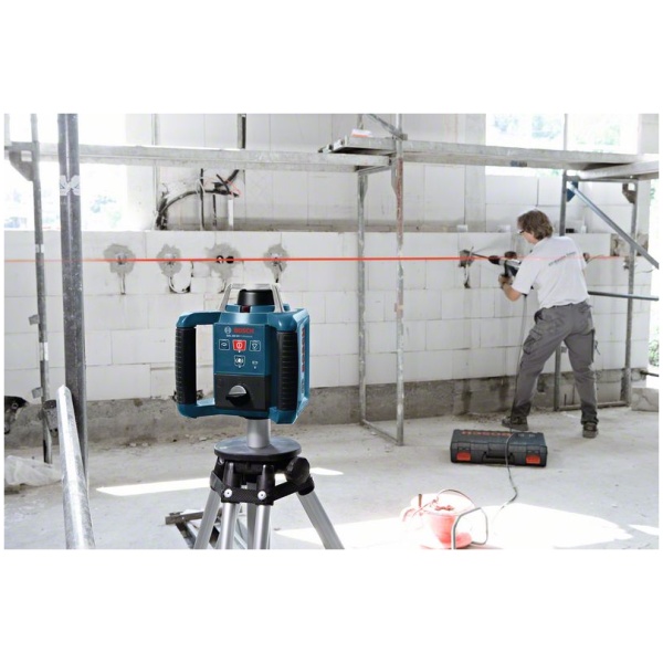 GRL 300 HV Bosch Rotacioni laser + BT 300 HD stativ + GR 240 merna letva + prijemnik | 061599403Y - Image 2