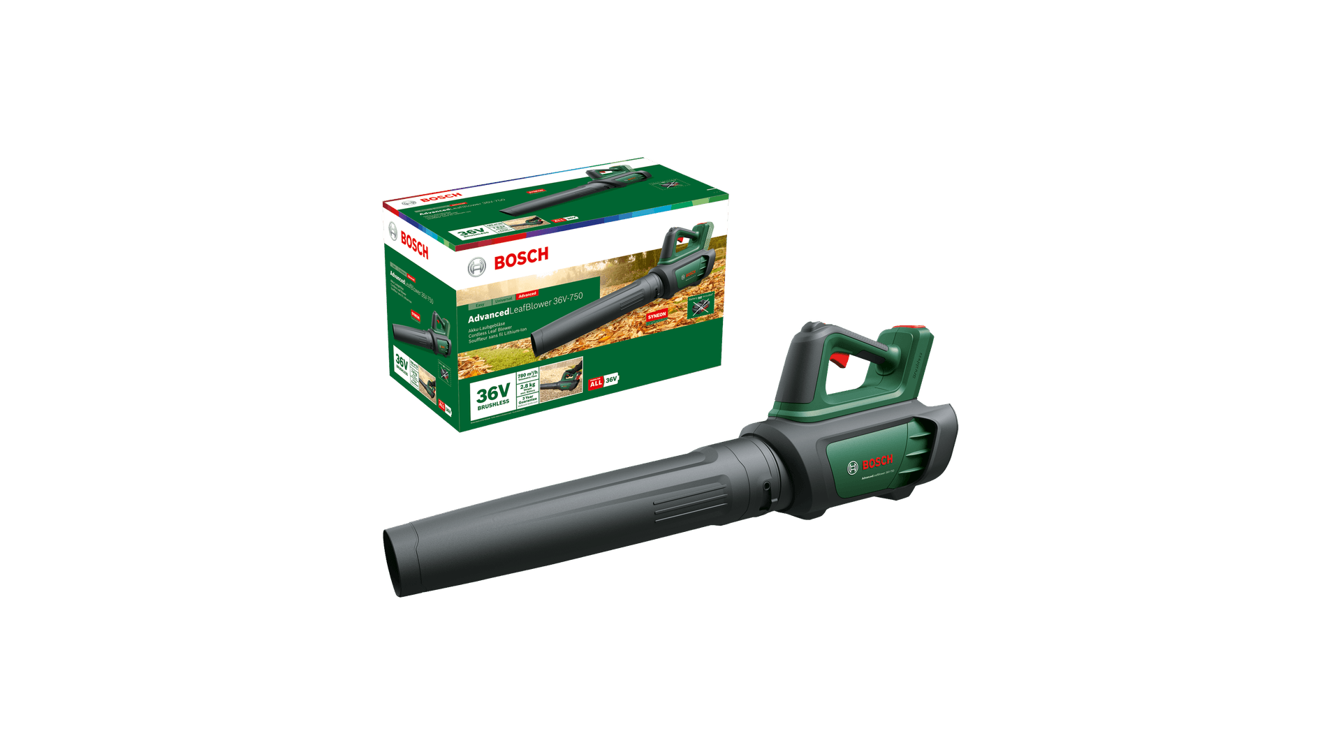 AdvancedLeafBlower 36V-750 Akumulatorski duvač lišća SOLO | 06008C6001