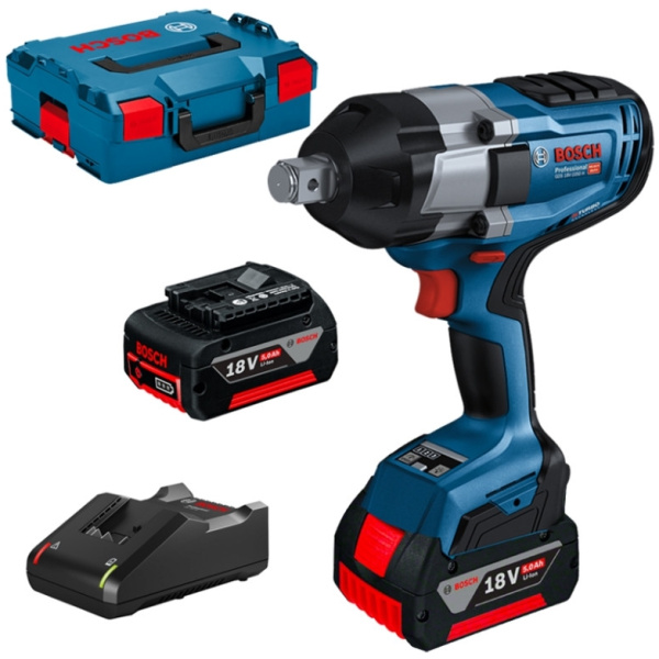 GDS 18V-1050 H Akumulatorski udarni odvrtači 2x5.0Ah + L-boxx Bosch Professional | 06019J8522