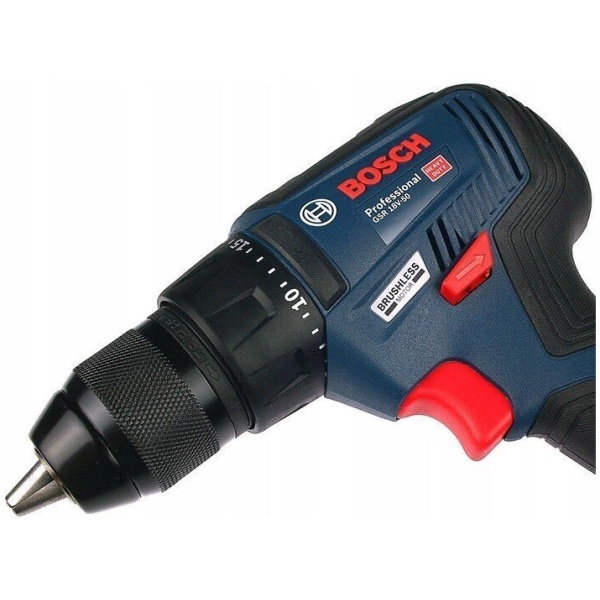 Bosch Profesionalni set: GSR 18V-50 + 43-delni set odvrtača + 2 x 2,0 Ah akumulatora | 06019H5004 - Image 2