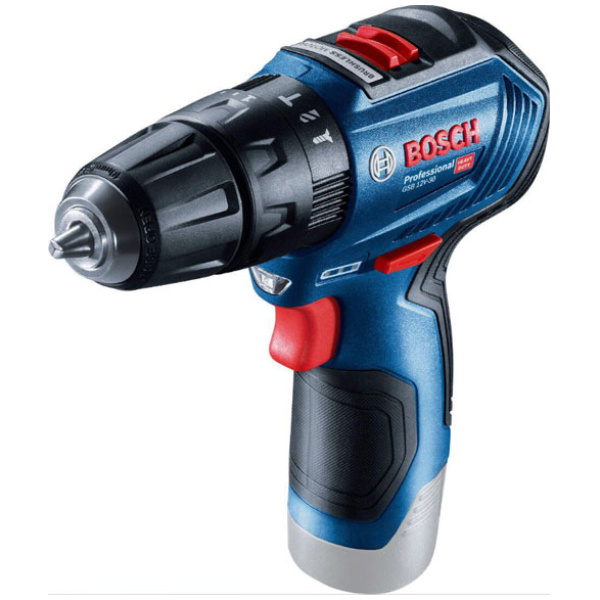 GSB 12V-30 Akumulatorska vibraciona bušilica-odvrtač Bosch Professional / SOLO | 06019G9102