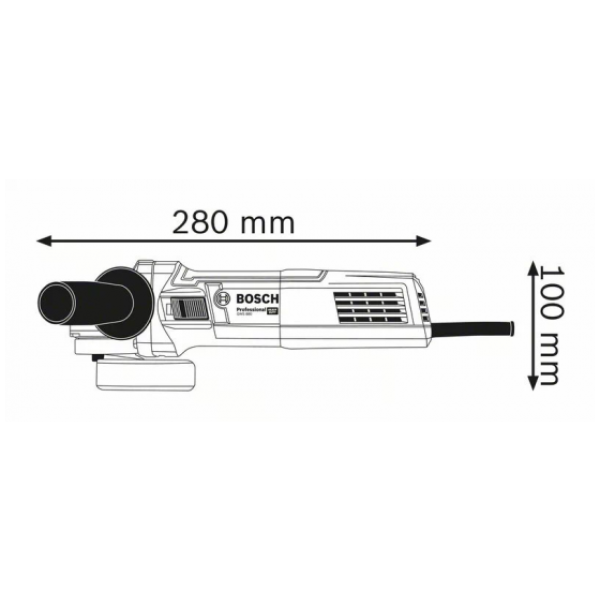 GWS 880 Bosch Professional Ugaona brusilica  | 060139600A - Slika 3