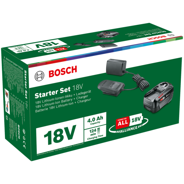 Bosch Starter Set akumulator/baterija 18 V 4 Ah + punjač AL 18V-20 | 1600A024Z5 - Image 3