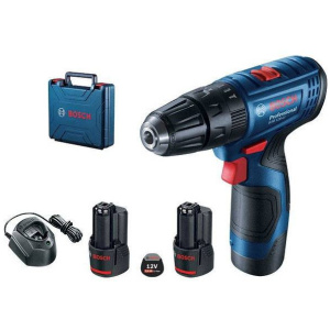 GSB 120-LI Aku.vibraciona bušilica-odvrtač Bosch Professional / 2x2,0Ah u koferu | 06019G8100