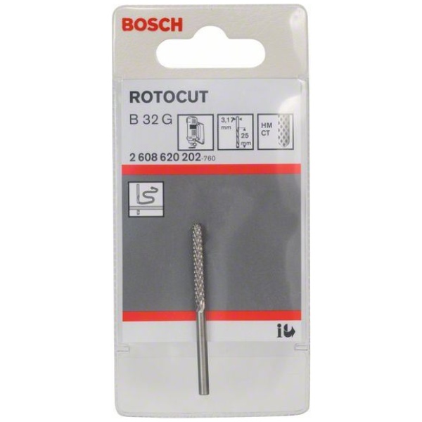 Rotocut rezni bit B 32 G Bosch 3,17 mm, L 25 mm, G 50 mm | 2608620202 - Image 2