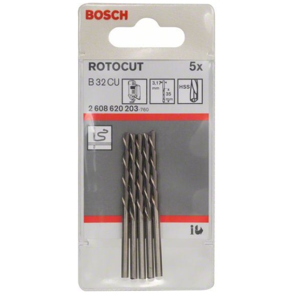 Rotocut rezni bit B 32 CU Bosch 3,17 mm, L 35 mm, G 70 mm | 2608620203 - Image 2