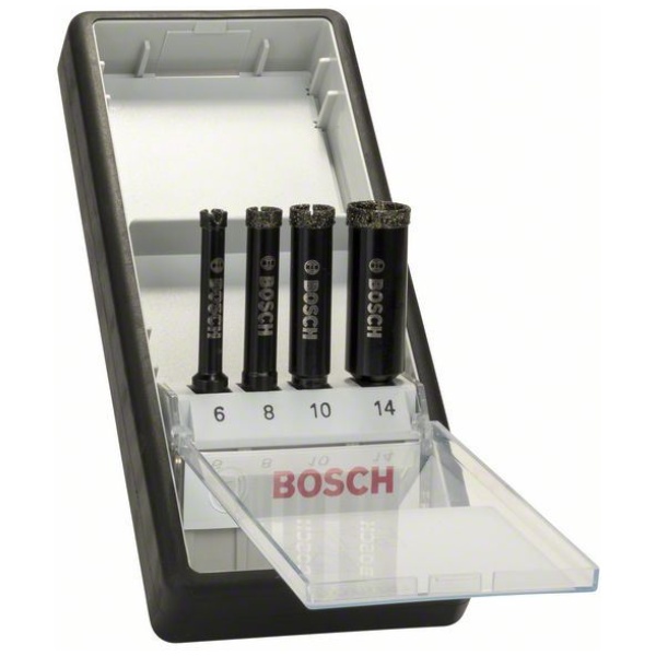 Bosch 4-delni Robust Line set dijamantskih burgija 6-14 mm | 2607019880 - Image 2