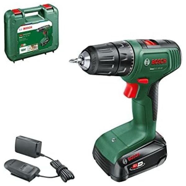 EasyDrill 18V-40 Bosch Akumulatorska bušilica-odvrtač / 18V  1x2,0 Ah  | 06039D8004