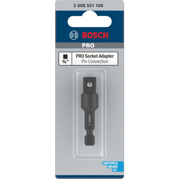 PRO Socket Adapter sa vezom iglom, 3/8", 50 mm | 2608551108 - Image 2