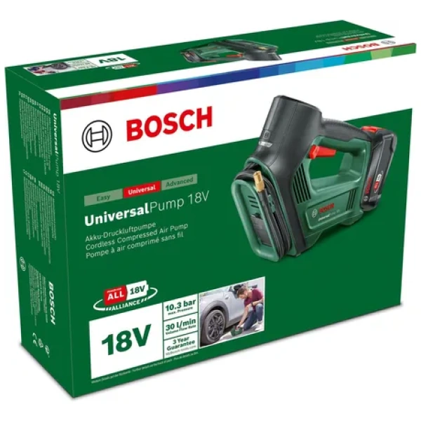 Bosch  UniversalPump18V  Akumulatorska pneumatska pumpa | 0603947101 - Slika 4