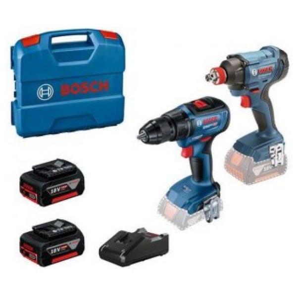 Bosch set GDX 180-LI + GSR 18V-50 + 2 x 5,0 Ah u koferu | 0615990N3F