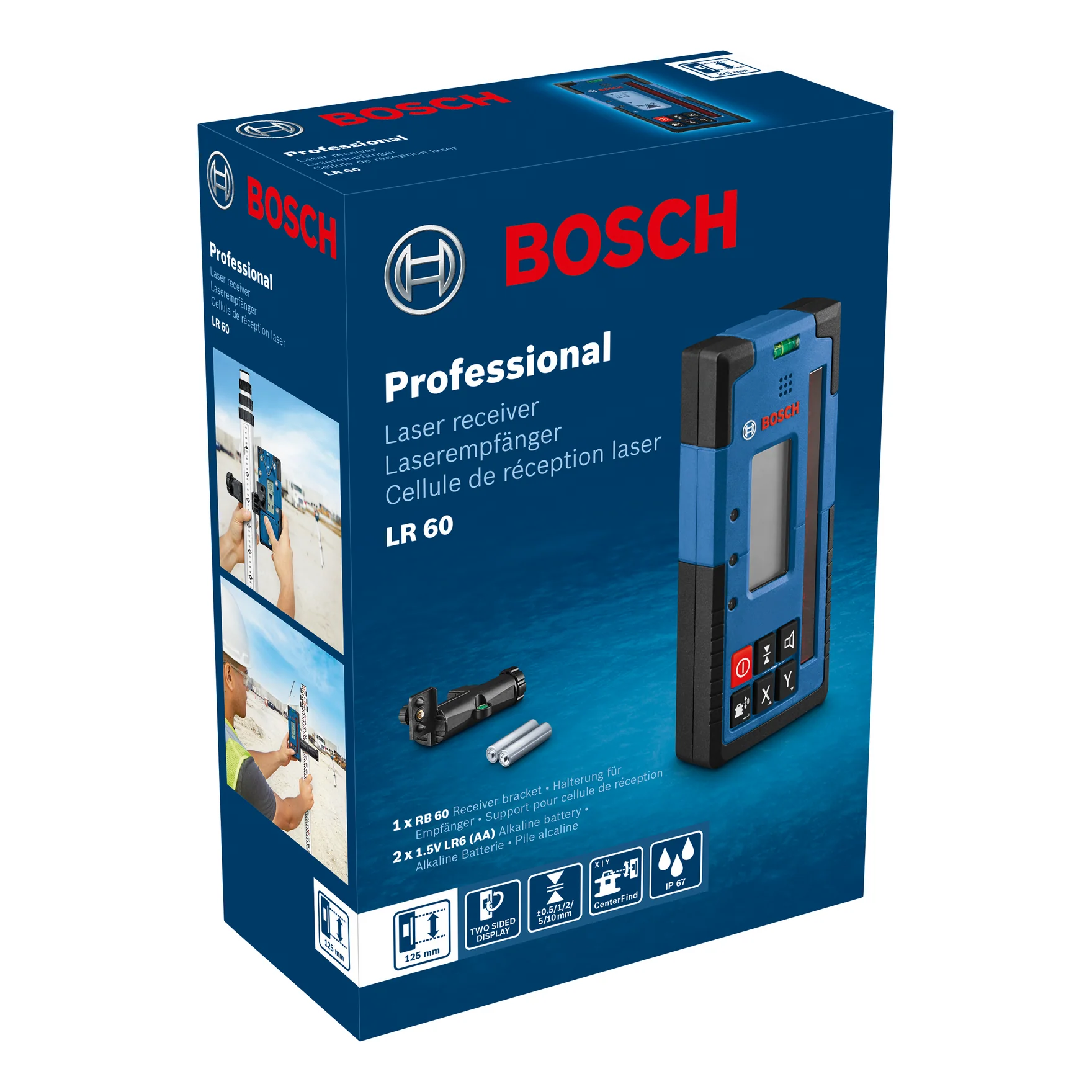 LR 60 Laserski prijemnik  Bosch | 0601069P00 - Slika 3