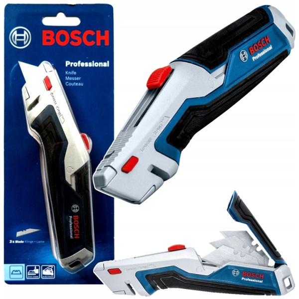 Bosch skalpel sa trapeznim nožićima + 3 zamenska noža | 1600A01V3H - Image 2