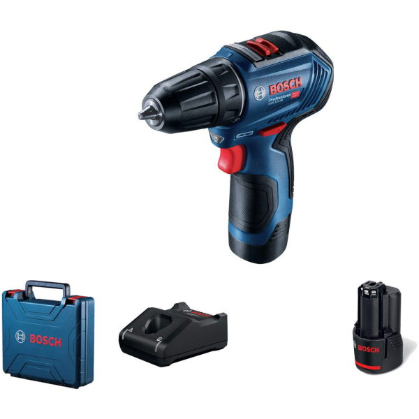 GSR 12V-30 Akumulatorska bušilica-odvrtač Bosch Professional / 2 x 2,0Ah | 06019G9000 - Slika 5