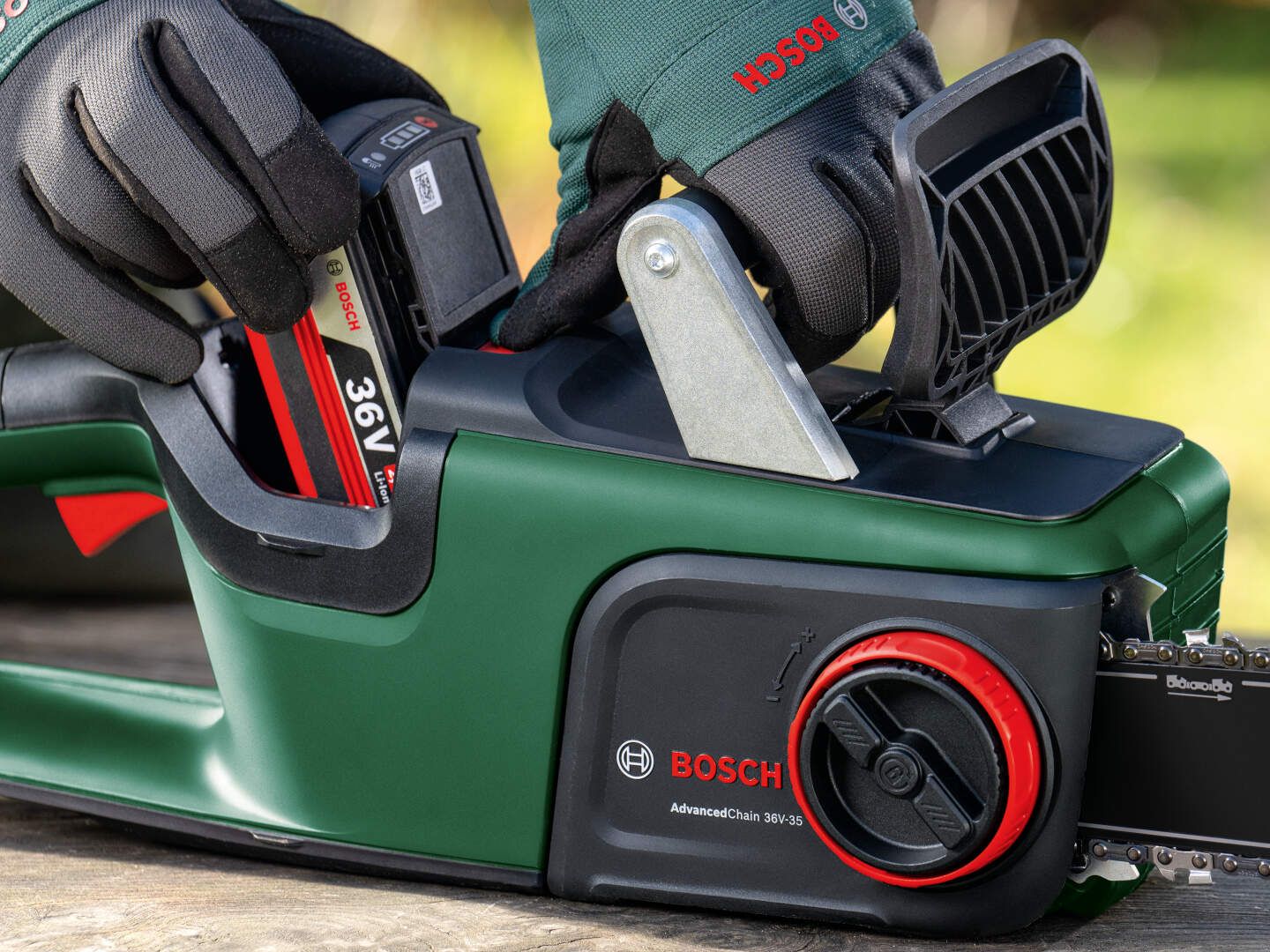 AdvancedChain 36V-35-40 Bosch Akumulatorska lančana testera  | 06008B8600 - Slika 4