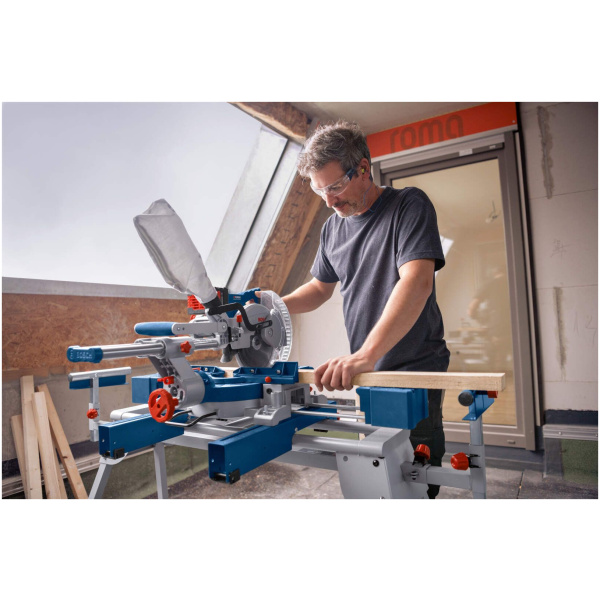 Bosch  GCM 18V-216 D SOLO Akumulatorska potezna stacionarna testera - ger | 0601B51000 - Image 3