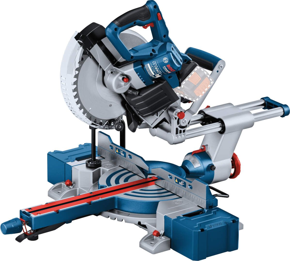 GCM 18V-254 D BITURBO Bosch Akumulatorska kombinovana kružna testera SOLO | 0601B51100