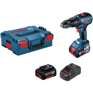 GSB 18V-50 Aku.vibraciona bušilica-odvrtač Bosch Professional 2 x 5,0Ah +L-boxx | 06019H5101